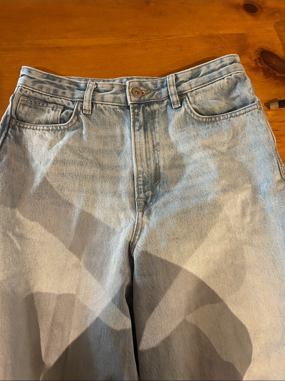COS Light Blue Wide-Leg Jeans